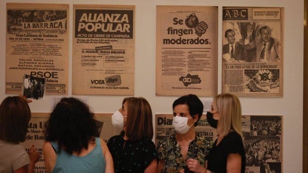 Una muestra rememora el papel de la prensa libre al cumplirse 40 años de las primeras elecciones andaluzas