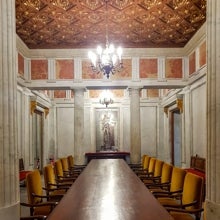 El salón pompeyano del ayuntamiento de Utrera