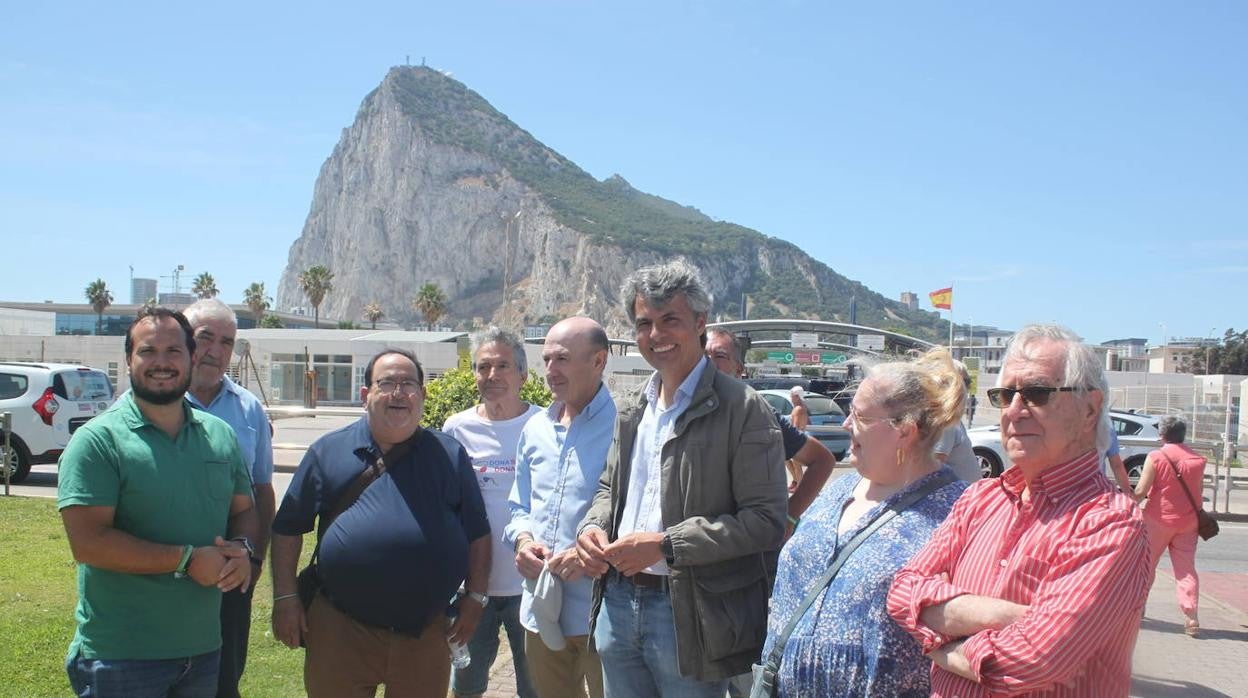 Andaluces Levantaos apoya a loS linenses que trabajan en Gibraltar tras la salida del Reino Unido de la UE.