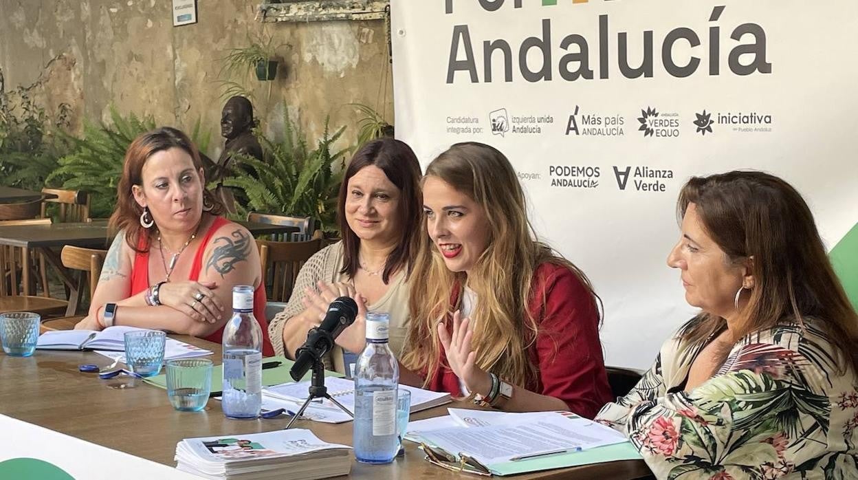 Por Andalucía se reunió con varios colectivos de mujeres en Chiclana