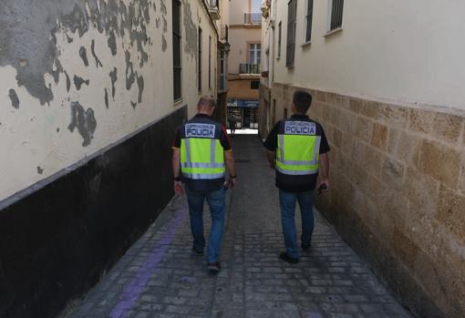 La labor de los agentes contra el delincuente habitual es constante.