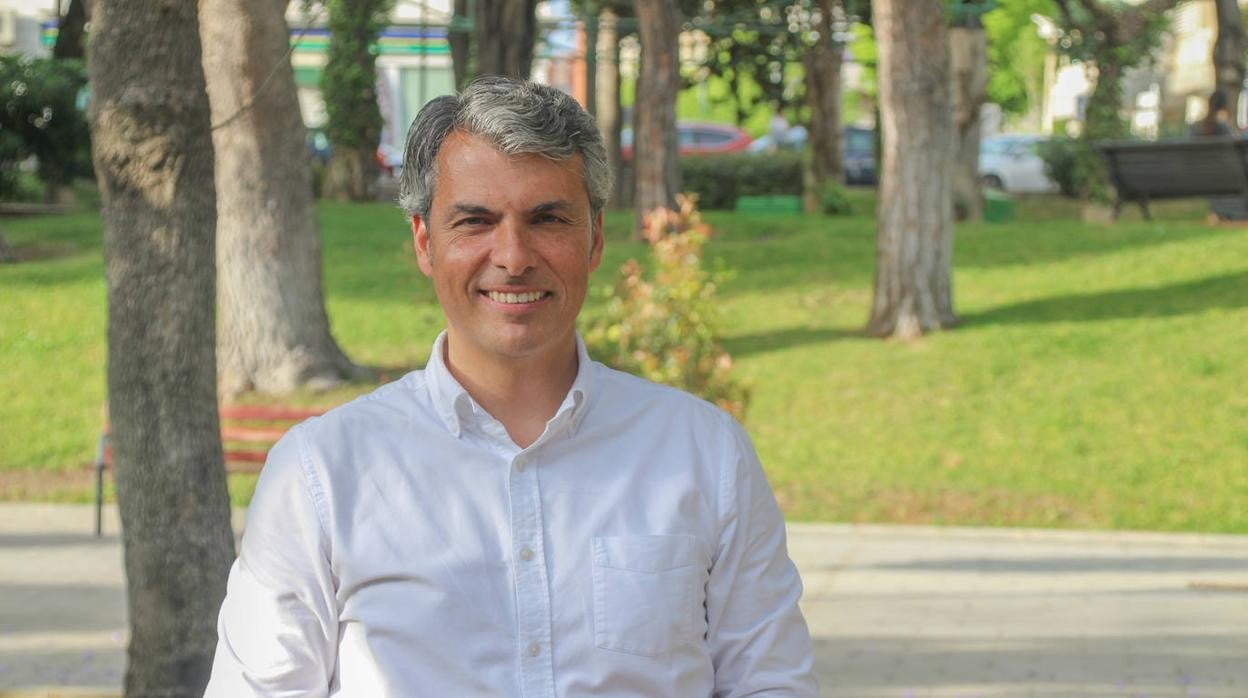 El candidato de Andaluces Levantaos Fran Romero.