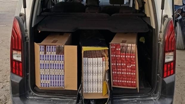 Interceptan en Jerez un camión con 1.500 cajetillas de tabaco de contrabando