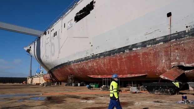 La llegada del par de buques supone un filón para Navantia