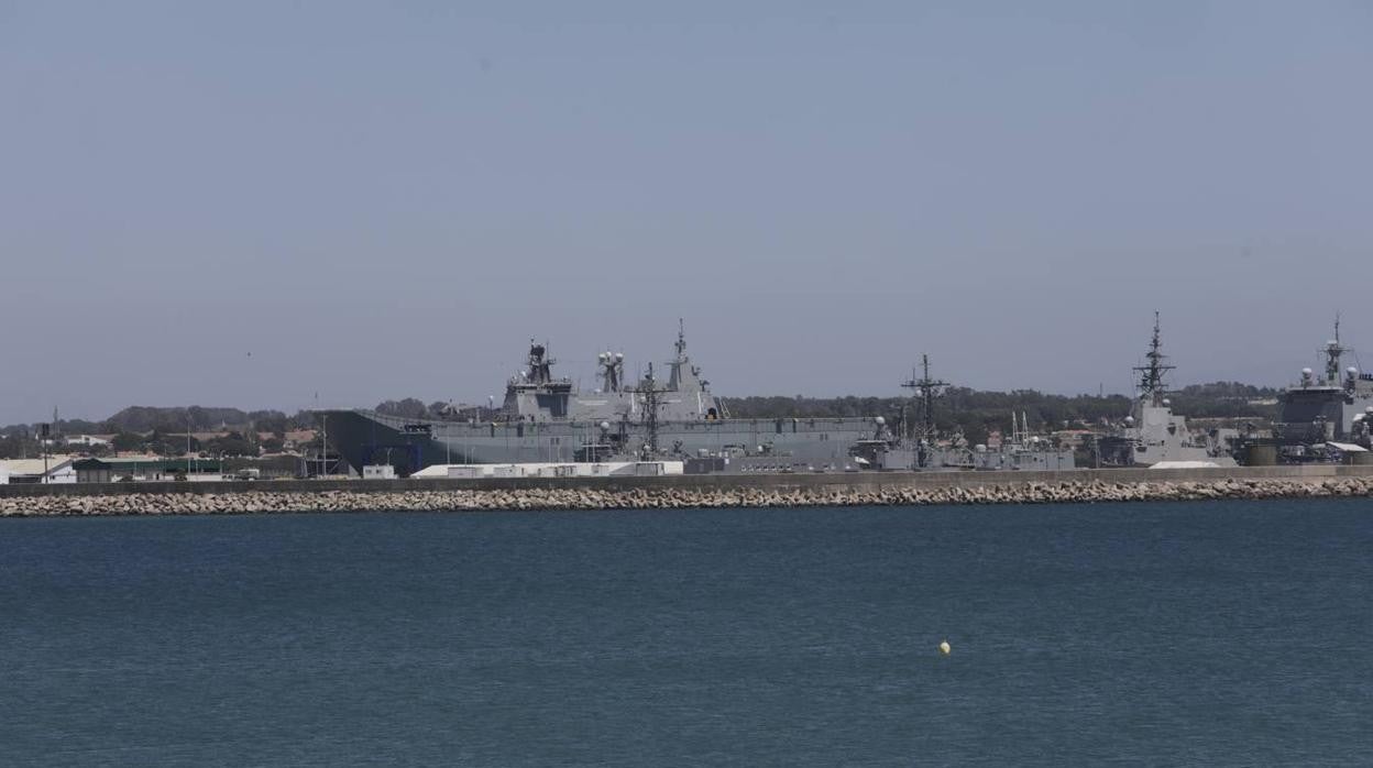 Imagen de la Base Naval de Rota.