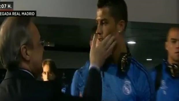 Florentino pide explicaciones a Ronaldo por dejar abierta la puerta de salida