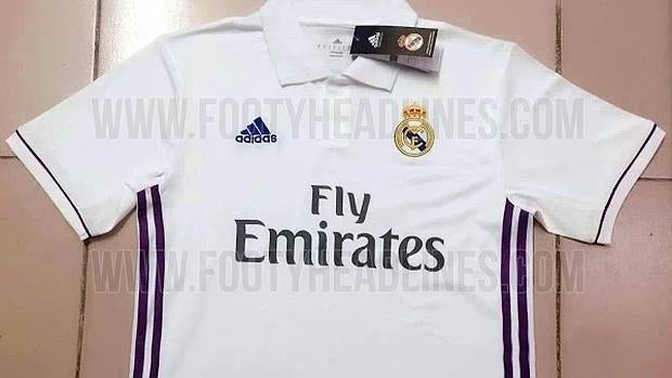 Filtrada la camiseta del Real Madrid de la próxima temporada