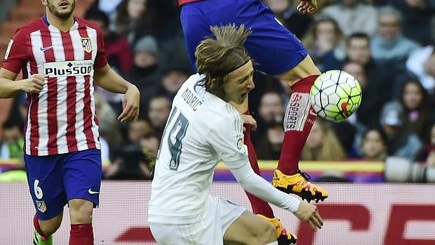 Modric tiene una herida en un talón, no entrena y es seria duda