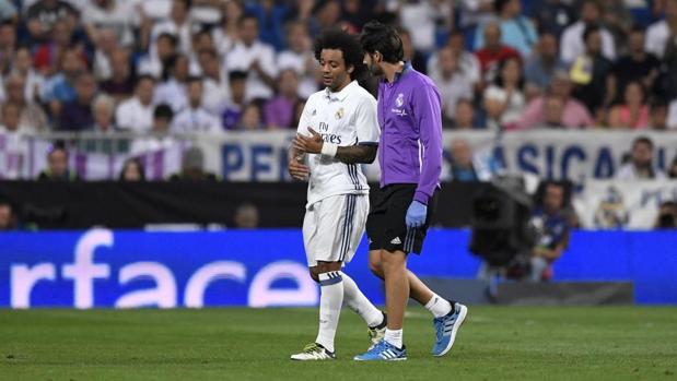 El Madrid confirma la baja de Marcelo