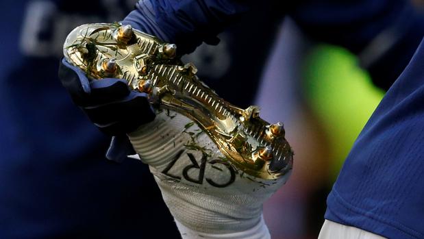 Las espectaculares botas de oro de Cristiano Ronaldo