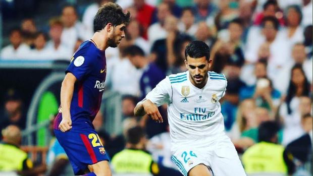 Dani Ceballos calificó el partido como «un baño en toda regla al Barcelona»