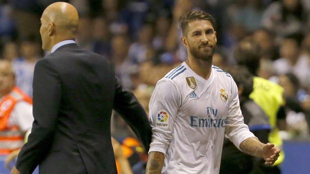 Ramos, indignado con su castigo