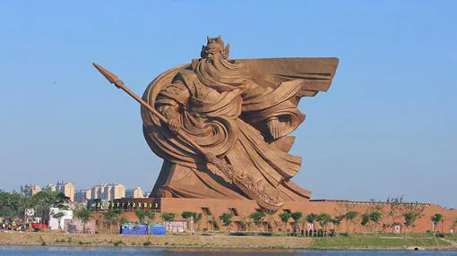 Estatua de Guan Yu, de Han Meilin