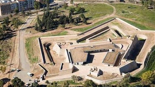 Vista aérea del Fuerte de San Cristóbal