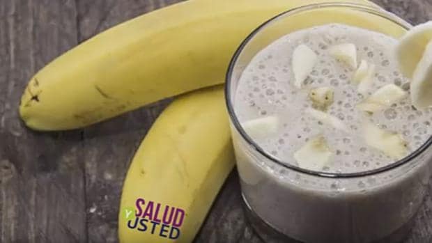 Plátano con piñ, la receta para adelgazasr