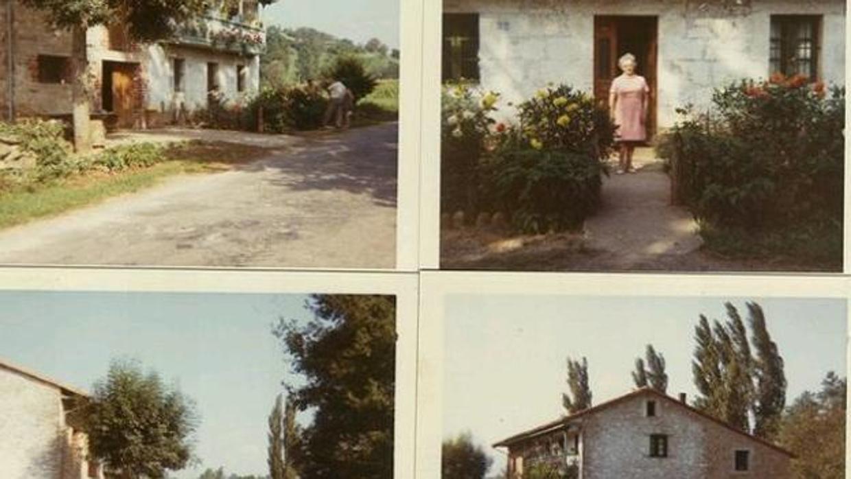 Fotografía de la casa de los tatarabuelos, tomada entre 1965-1975