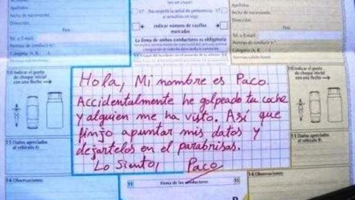«No me seas Paco» , el mensaje de la Guardia Civil en Twitter