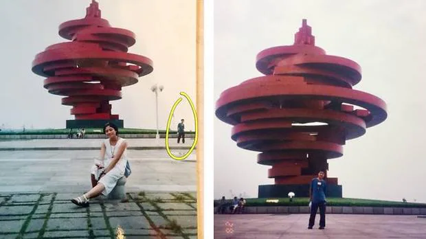 El insólito descubrimiento de un matrimonio chino: aparecen en la misma foto, 11 años antes de conocerse