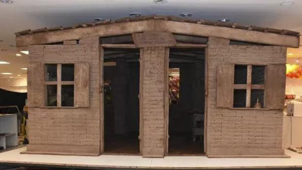 La deliciosa casa construida con 10.000 kilos de chocolate