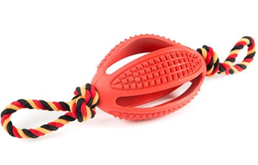 Pelota con cordones para jugar en casa TK-Pet