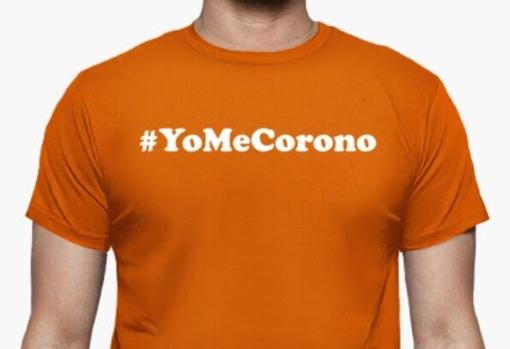 Las camisetas de la campaña son sencillas, pero con un mensaje claro y directo