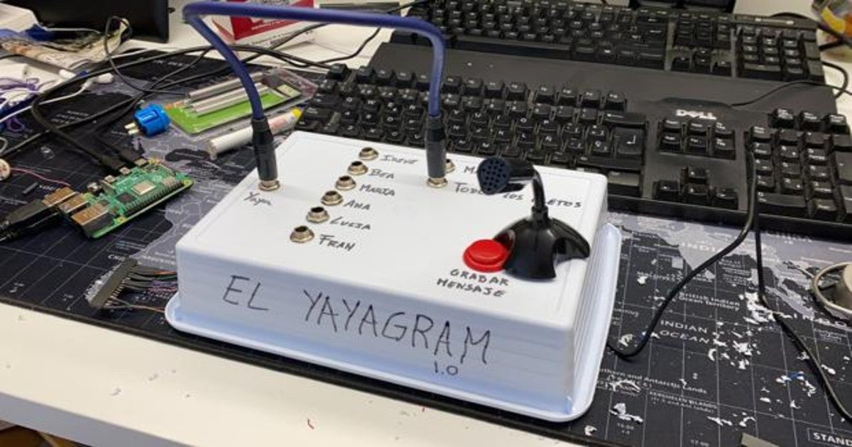 &#039;Yayagram&#039;, el invento de un ingeniero de Burgos para comunicarse con su abuela de 96 años