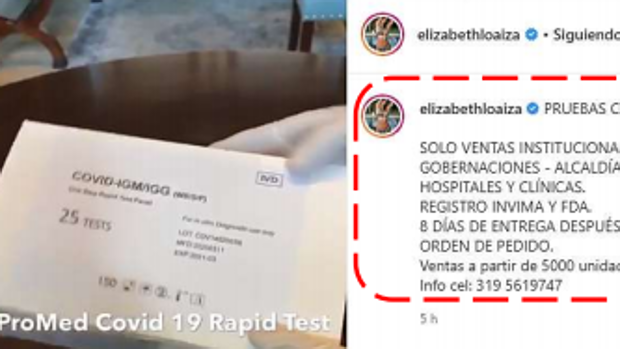 Multa millonaria a una influencer por hacer «publicidad engañosa» de unas pruebas Covid