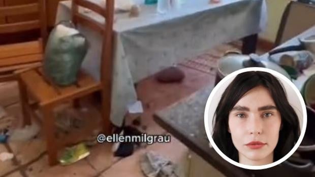 Una modelo se hace viral en redes sociales limpiando la casa de personas que sufren depresión