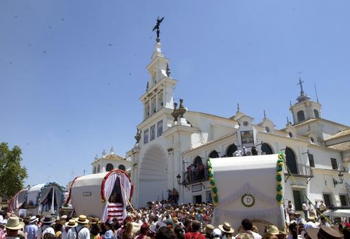 El santuario de la Virgen del Rocío