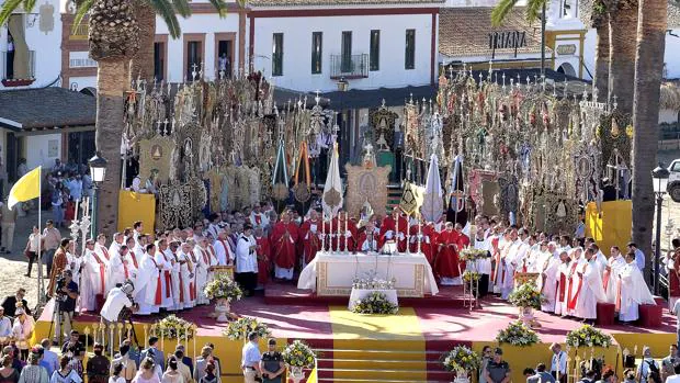 Horario de Misas y celebraciones religiosas en el Rocío 2019