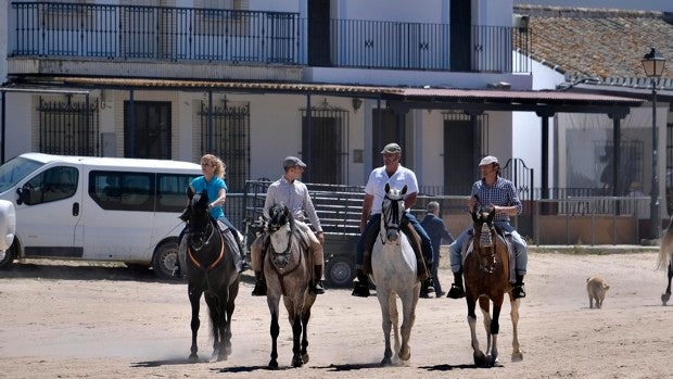 Prohibida la circulación de vehículos por el Rocío durante la Romería 2022