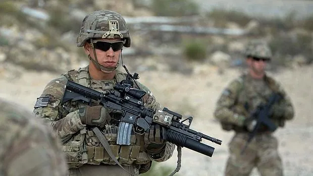 Soldados estadounidense en una misión de la OTAN en Afganistán