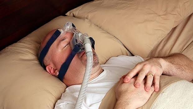 Paciente con apnea obstructiva del sueño