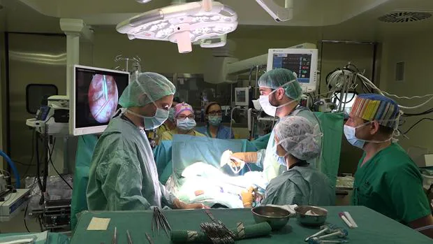 Cirujanos cardiacos infantiles del Hospital Gregorio Marañón de Madrid