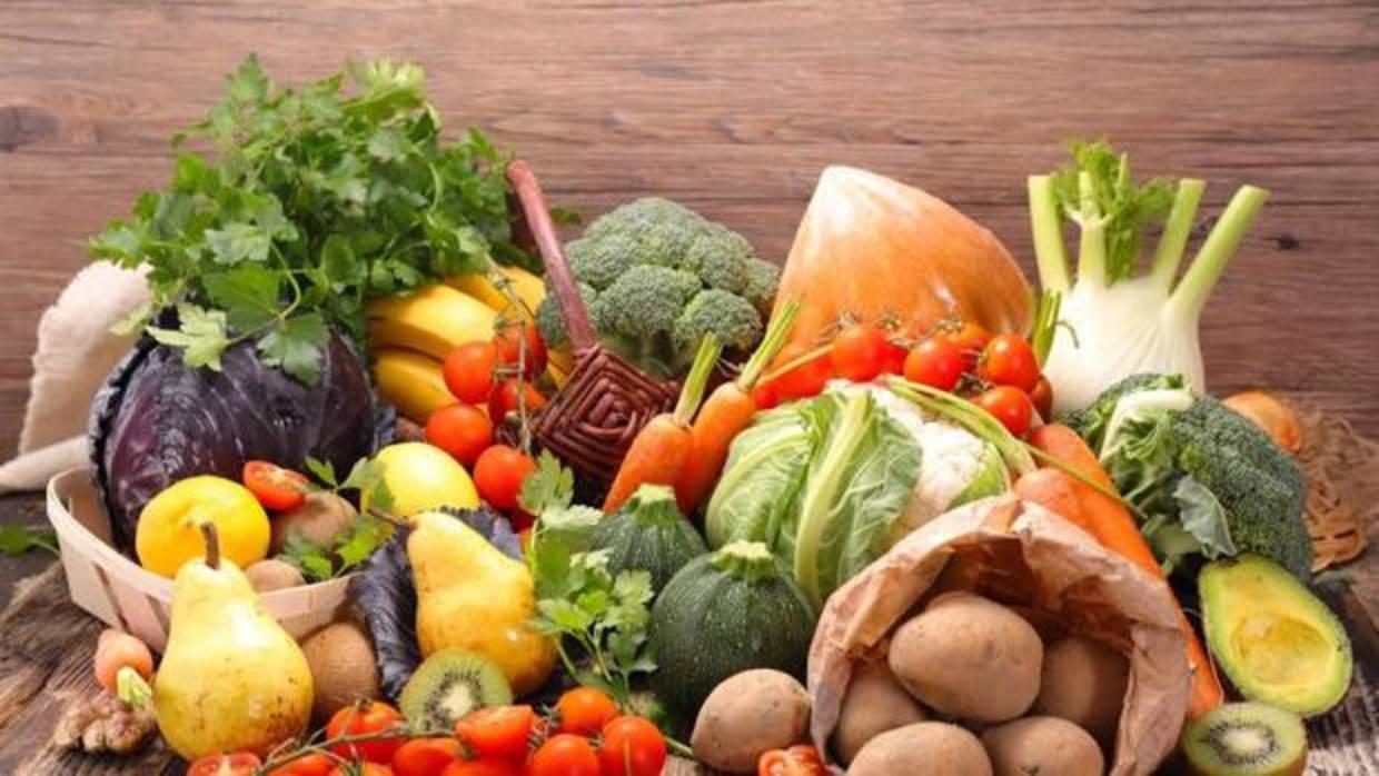 Las frutas y verduras son ricas en antioxidantes
