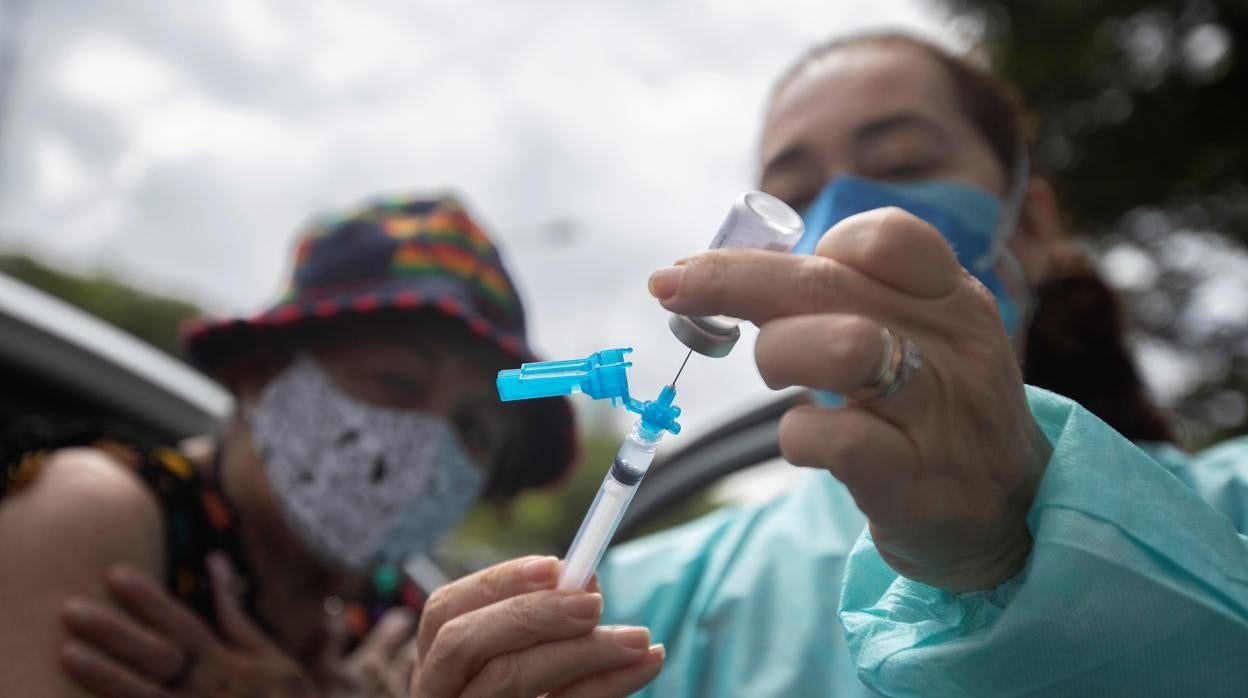 Vacucación en Brasil