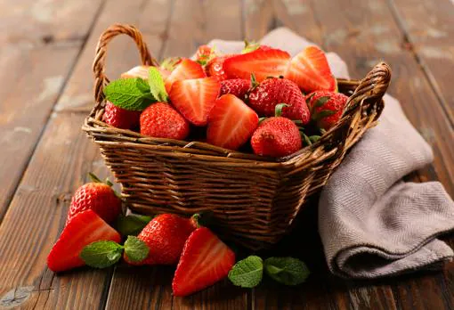 Las fresas son ricas en vitamina C y fibra