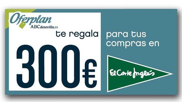 Gana un cheque de 300 euros para compras en El Corte Inglés