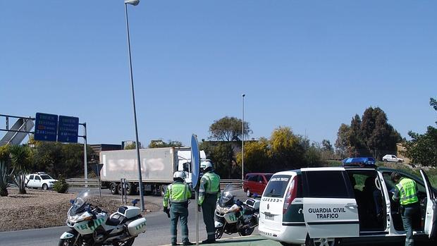 Control de la Guardia Civil