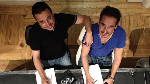Sergio y Raúl Ituero, los creadores de «Damenáme»