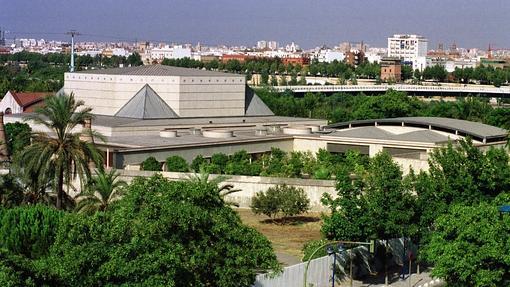 Pabellón del Siglo VX durante la Expo 92