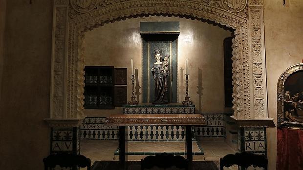 Sevilla desconocida: Virgen de la Hiniesta en Santa Isabel de Hungría