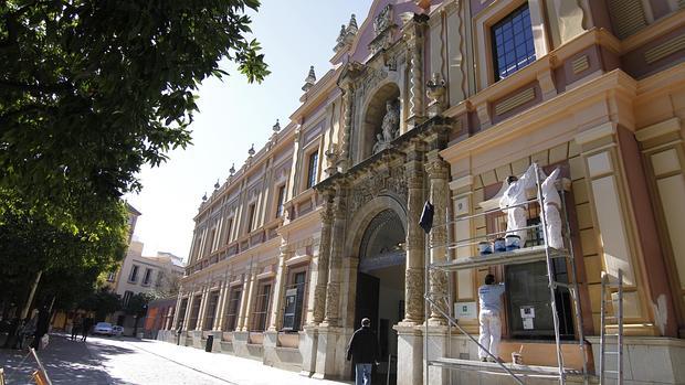 Museo de Bellas Artes de Sevilla, en la plaza del Museo