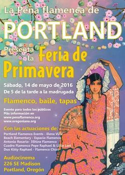 Cartel de la Feria de la Primavera 2016