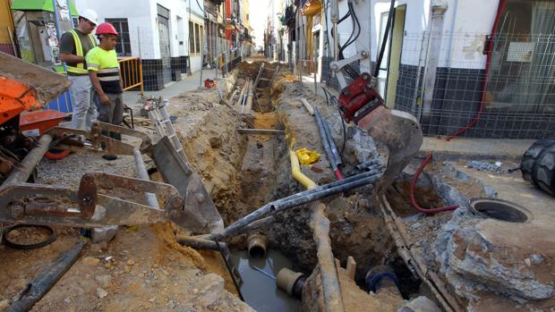 Las obras de Emasesa previstas en el casco histórico de Sevilla podrán durar hasta cinco meses