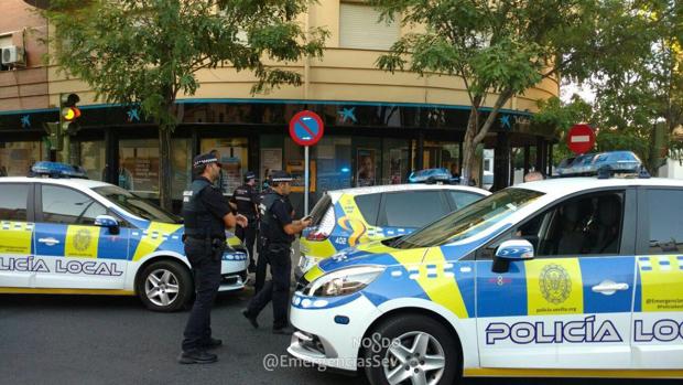 La Policía Local ha abortado el robo a una sucuersal bancaria