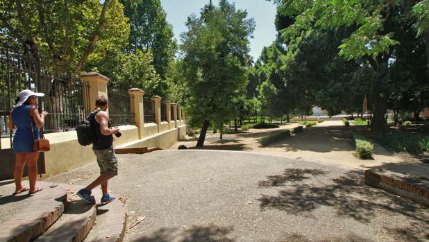 Espacio entre los jardines de San Telmo y el Casino de la Exposición,una de las áreas que definir