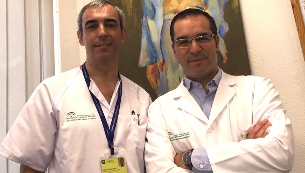 Los doctores David Morenoy Luis de la Cruz