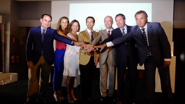 Alcaldes de Sevilla, Málaga Granada y Córdoba, juntos