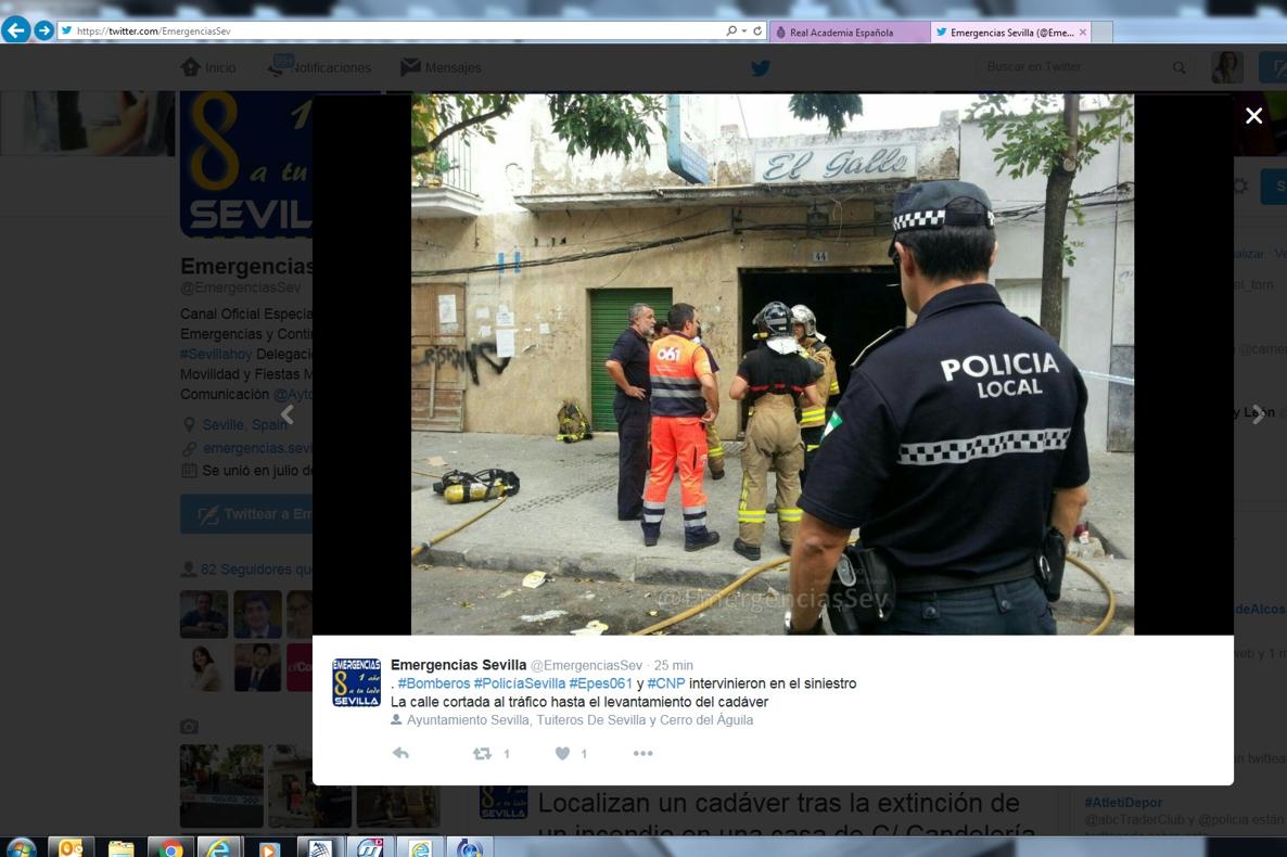 Estado en el que ha quedado el inmueble tras el incendio